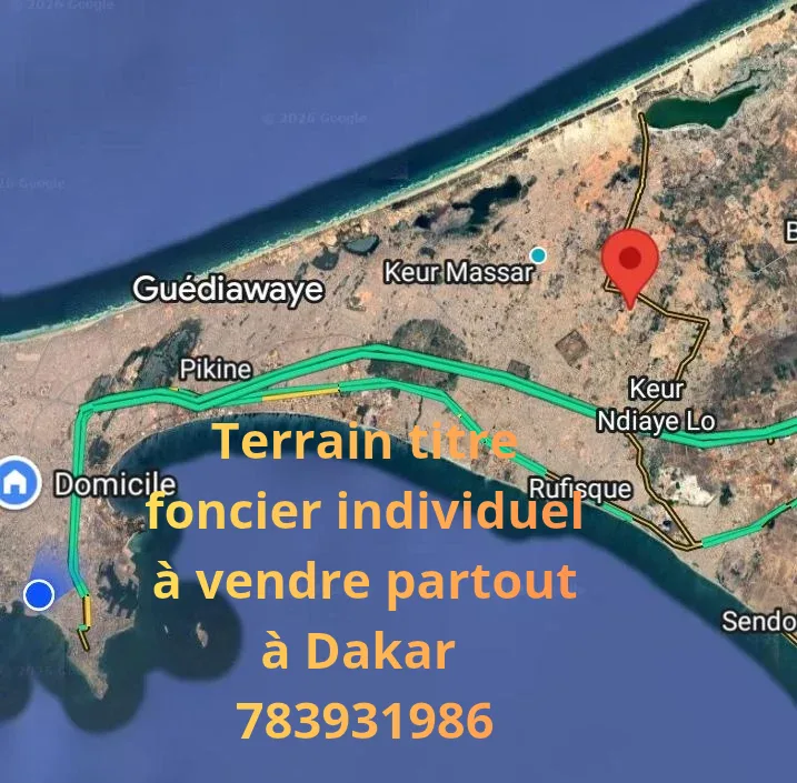 Une opportunité immobilière à saisir à KEUR Ndiaye Lo