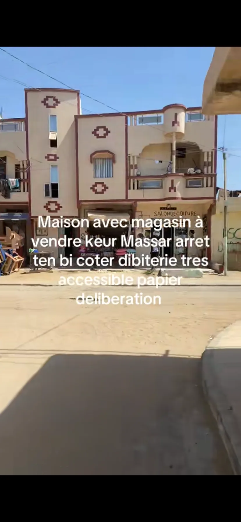 Maison bien placer keur massar